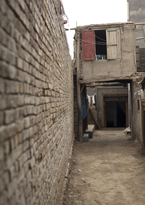 Street Of Keriya, Old Town, Xinjiang Uyghur Autonomous Region, China
