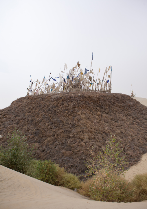 Imam Asim Tomb In The Taklamakan Desert, Xinjiang Uyghur Autonomous Region, China
