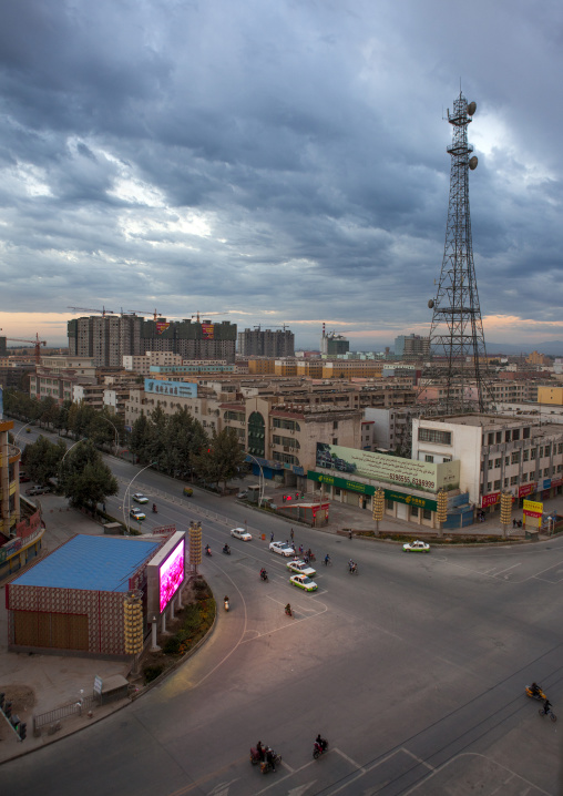 View Of Yarkand From Above, Xinjiang Uyghur Autonomous Region, China