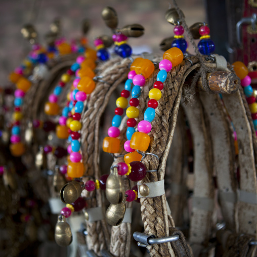 Decorations For Horses, Serik Buya Market, Yarkand, Xinjiang Uyghur Autonomous Region, China