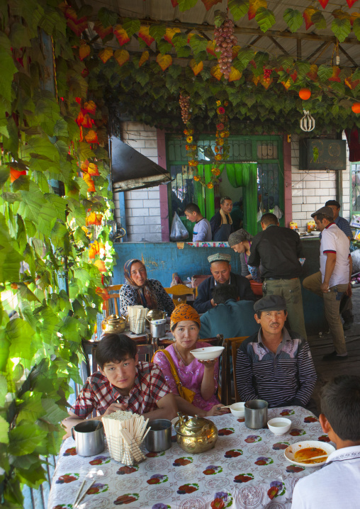 Restaurant In Serik Buya Market, Yarkand, Xinjiang Uyghur Autonomous Region, China