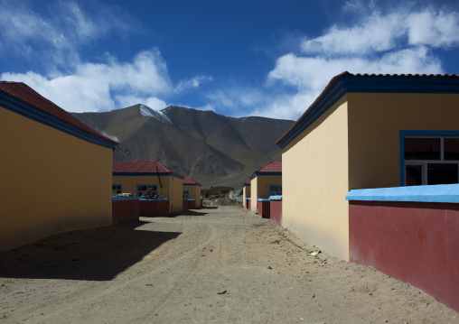 New Village For Kyrgyz People Near Karakul Lake, Xinjiang Uyghur Autonomous Region, China
