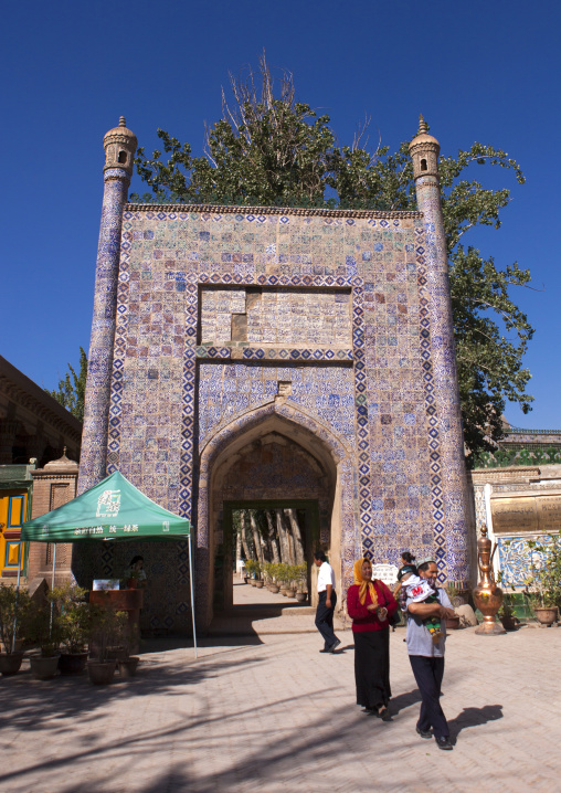 Entrance Of Abakh Hojam Tomb, Kashgar, Xinjiang Uyghur Autonomous Region, China