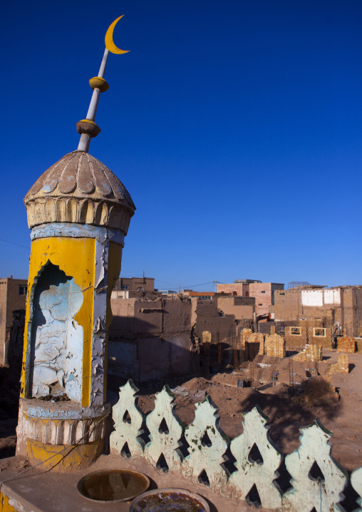 Mosque In The Demolished Old Town Of Kashgar, Xinjiang Uyghur Autonomous Region, China