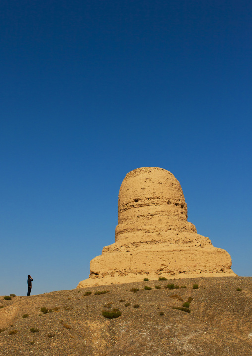 Mor Buddhist Stupa, Kashgar, Xinjiang, China, Xinjiang Uyghur Autonomous Region, China
