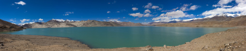 Panorama of Karakul Lake, Xinjiang Uyghur Autonomous Region, China