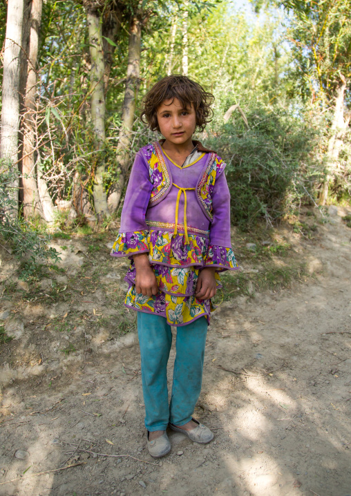 Portrait of an afghan girl, Badakhshan province, Ishkashim, Afghanistan