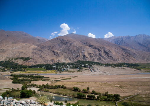 Tajikistan seen from the afghan border, Badakhshan province, Qazi deh, Afghanistan