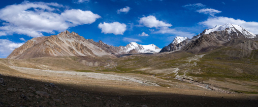 Pamir mountains panorama, Big pamir, Wakhan, Afghanistan