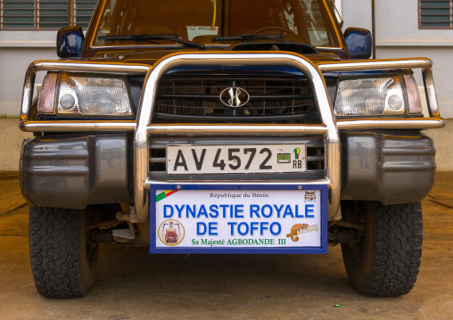 Benin, West Africa, Porto-Novo, agbodande 3 king car