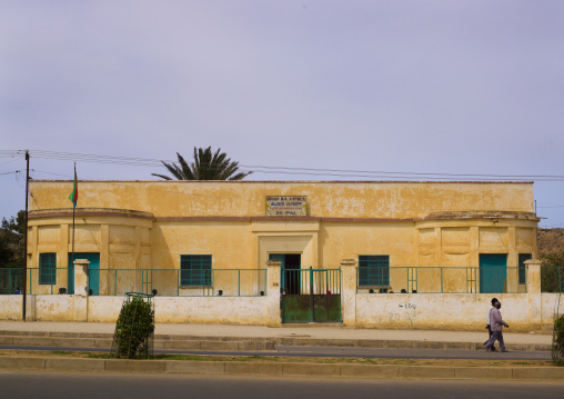 Old Italian Building In Dekemhare, Eritrea