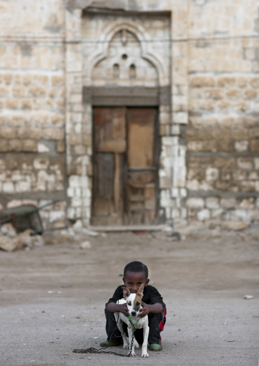 Kid With Hos Dog, Northern Red Sea, Massawa, Eritrea