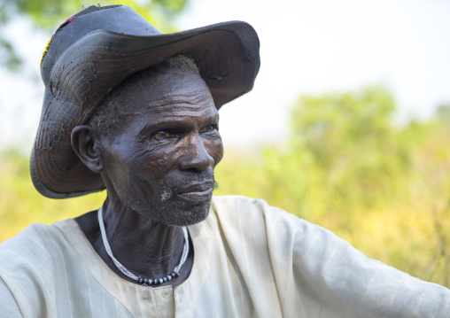 Mr Douiar Yetch Nuer Tribe Man With Gaar Facial Markings, Gambela, Ethiopia