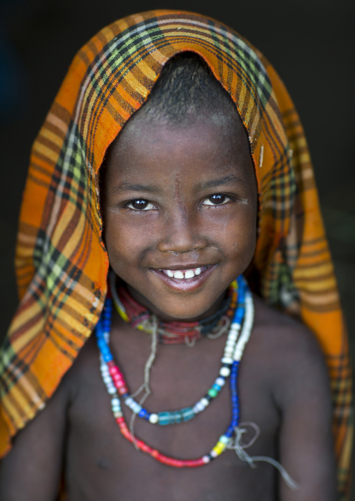 Erbore Tribe Girl, Weito, Omo Valley, Ethiopia