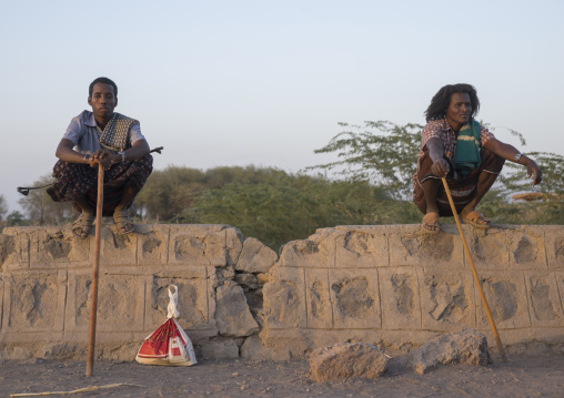 Afar Tribe Men, Afambo, Afar Regional State, Ethiopia