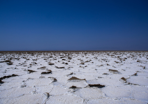 Salt mining in danakil depression, Afar region, Dallol, Ethiopia