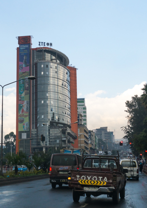 Zte mobile phone operator building, Addis abeba region, Addis ababa, Ethiopia