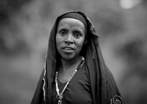 Veiled woman, Ethiopia