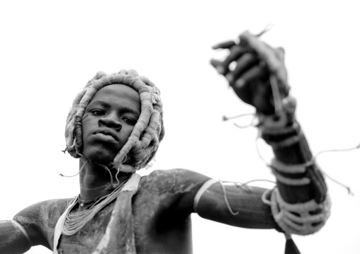 Donga Stick Fighting Ritual, Surma Tribe, Omo Valley, Ethiopia