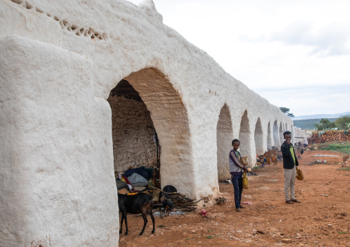 Oromo pilgrims camp in Sheikh Hussein shrine, Oromia, Sheik Hussein, Ethiopia