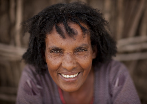 Oromo Woman Smiling, Ethiopia
