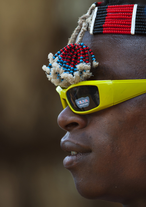 Bana Tribe Man, Key Afer, Omo Valley, Ethiopia
