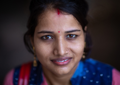 Portrait of a rajasthani woman, Rajasthan, Amer, India