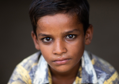 Portrait of a rajasthani boy, Rajasthan, Jaisalmer, India