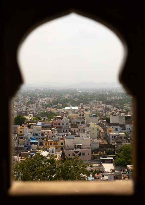 City view from the city palace, Rajasthan, Udaipur, India