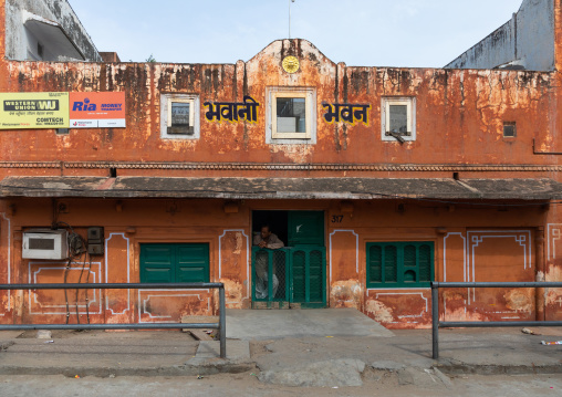 Old historic building, Rajasthan, Jaipur, India