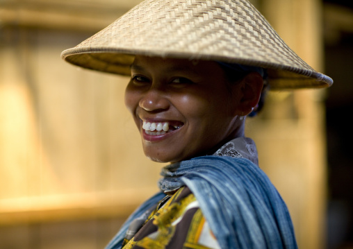 Woman on a market, Java island indonesia