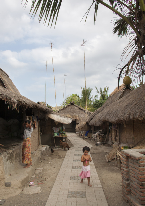 Sasak Tribe Village, Lombok Island, Indonesia