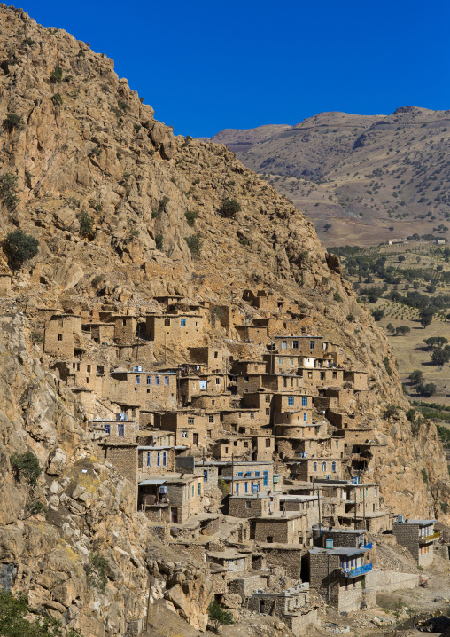Old Kurdish Village Of Palangan, Iran