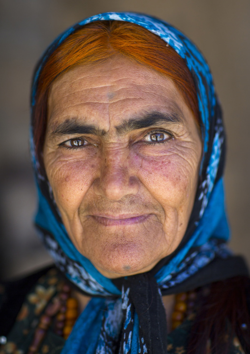 Kurdish Woman With Red Hair, Palangan, Iran