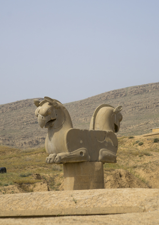 Achaemenid griffin, Fars province, Persepolis, Iran