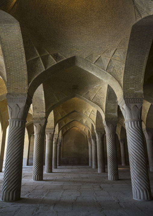 Vakil mosque prayer hall, Fars province, Shiraz, Iran