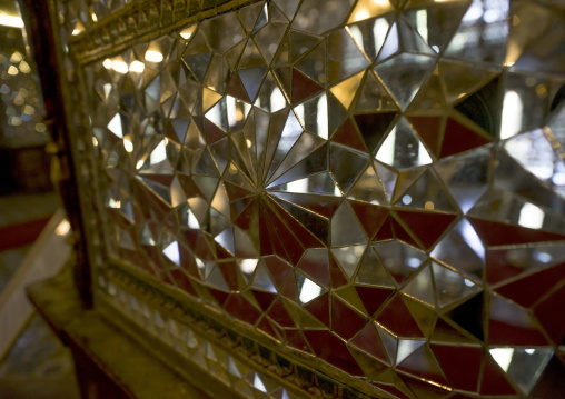 Golestan palace mirrors decoration, Shemiranat county, Tehran, Iran
