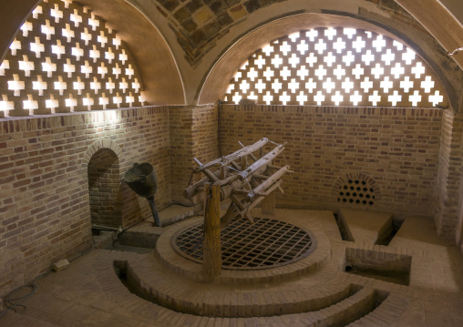Sultan amir ahmad bathhouse well, Isfahan province, Kashan, Iran