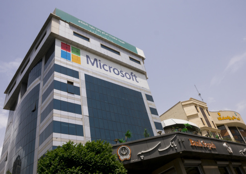 An office building occupied by microsoft, Shemiranat county, Tehran, Iran