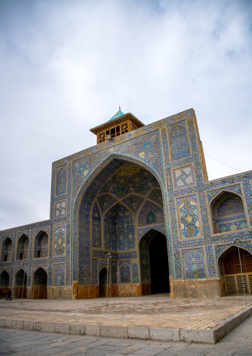 iwan at jameh masjid or friday mosque, Isfahan Province, isfahan, Iran