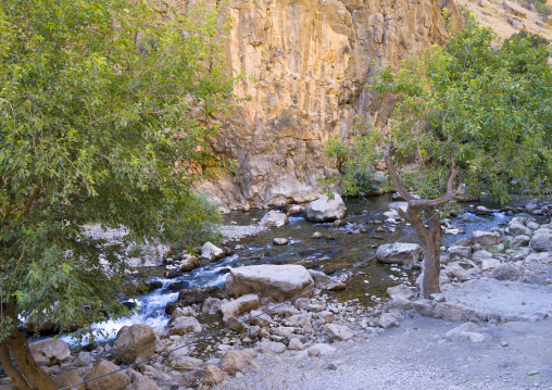 River Near The Old Kurdish Village Of Palangan, Iran