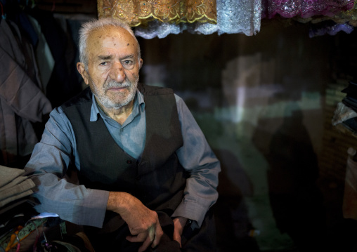 Old Man In The Bazaar, Kermanshah, Iran