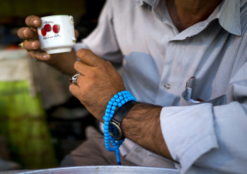 Man Drinking Tea, Kermanshah, Iran