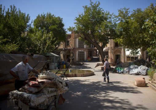 Courtyard Inside The Old Bazaar, Tabriz, Iran