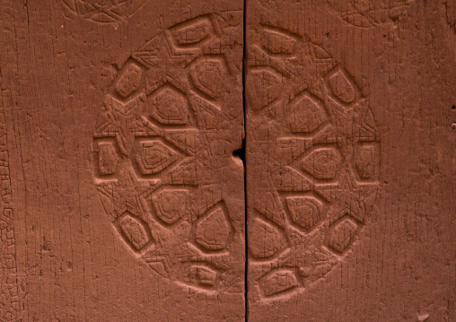 Ancient Door In Zoroastrian Village, Isfahan Province, Abyaneh, Iran