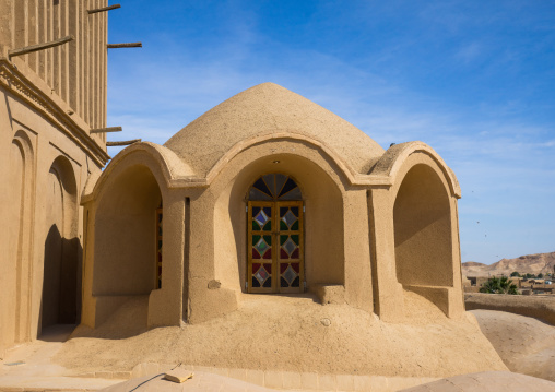 Aghazadeh Mansion Wind Towers Used As A Natural Cooling System In Iranian Traditional Architecture, Fars Province, Abarkooh, Iran