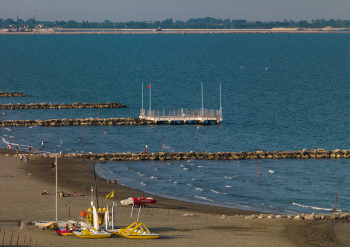 Lido di Venezia beach, Veneto Region, Venice, Italy