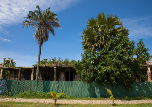 The former courthouse nearly demolished, Sud-Comoé, Grand-Bassam, Ivory Coast