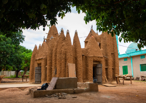 The 17th century sudano-sahelian mosque, Savanes district, Kouto, Ivory Coast