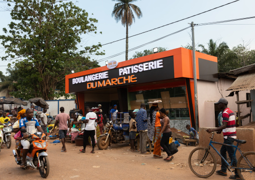 Modern bakery in town, Tonkpi Region, Man, Ivory Coast